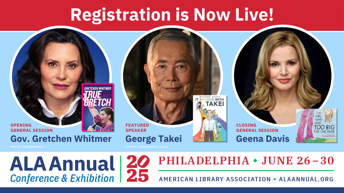 ALA Annual 2025 Featured Speakers
